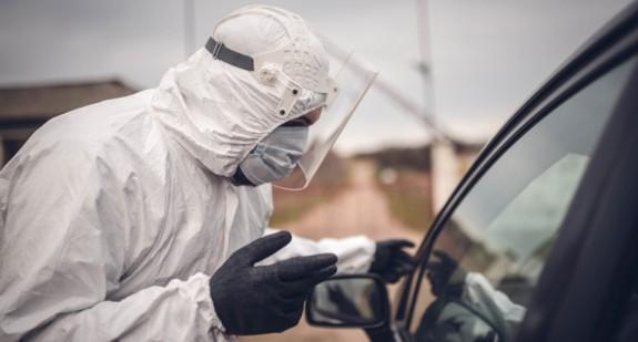 Rusza punkt pobrań prób na koronawirusa drive-thru 