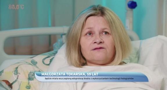 Poznajcie historię Pani Małgorzaty, która przeszła nowatorską operację wszczepienia endoprotezy biodra 